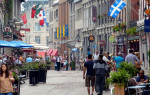 Quebec City:  oude wijk aan de haven